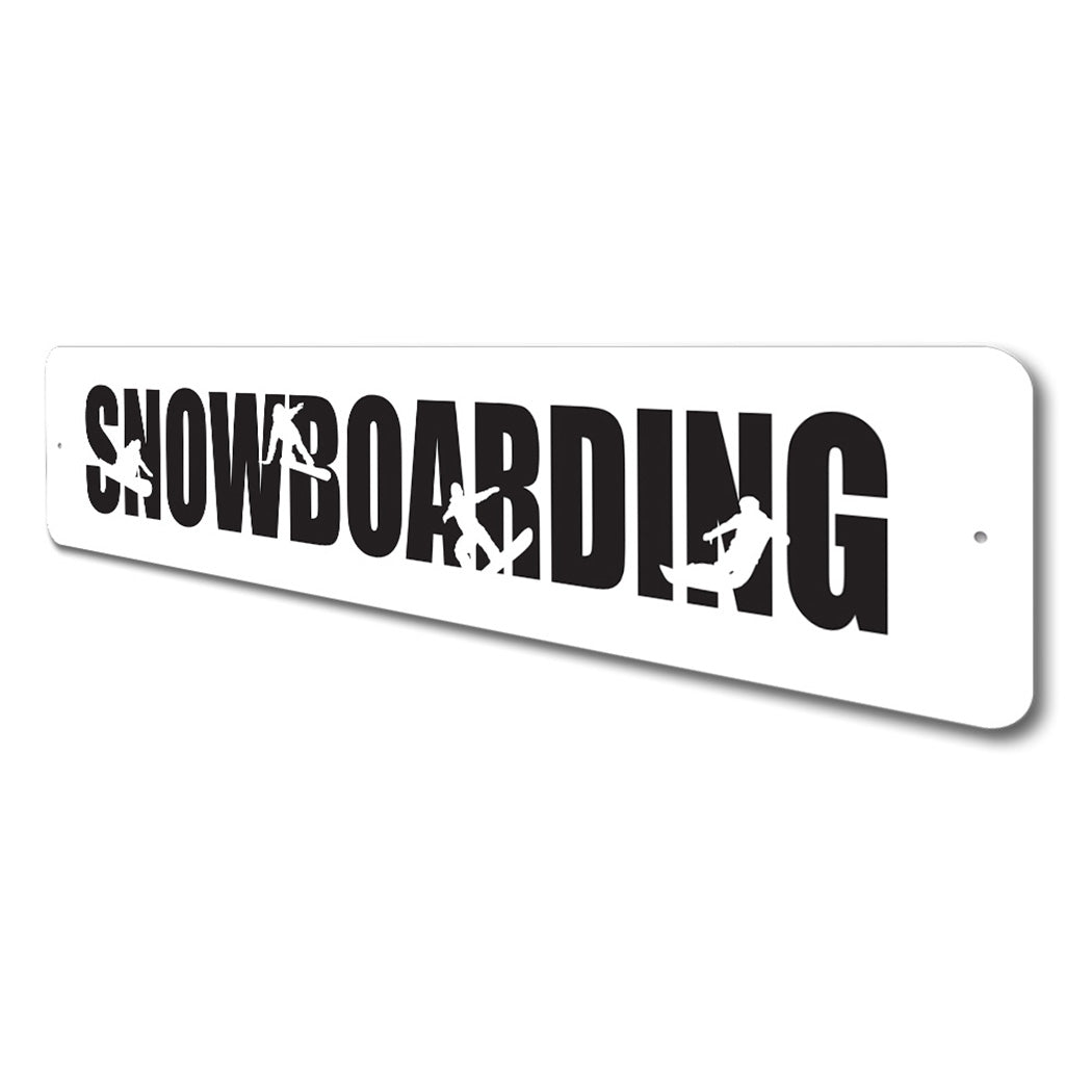Snowboarding Sign