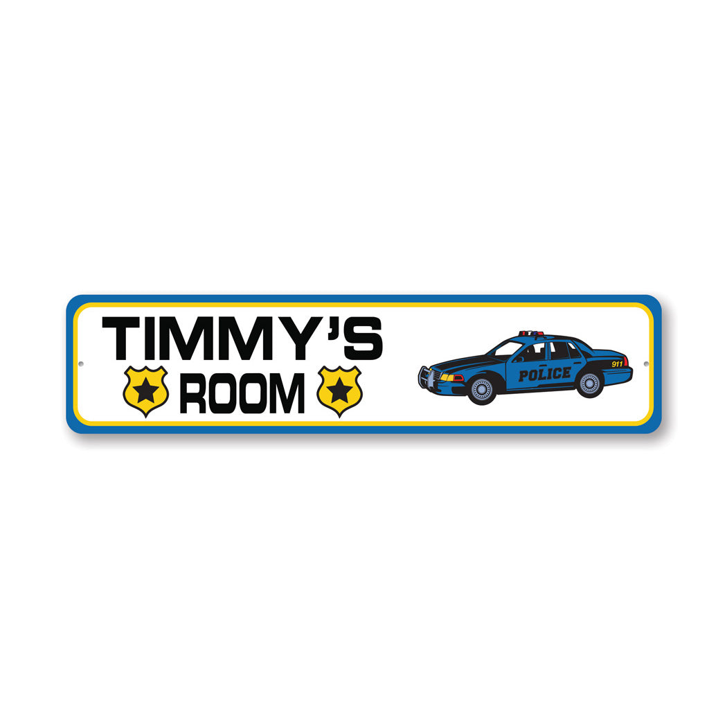 Kid Officer Room Metal Sign Metal Sign