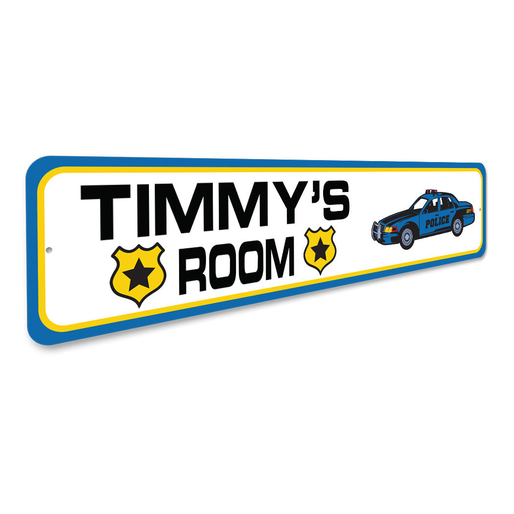 Kid Officer Room Sign Sign