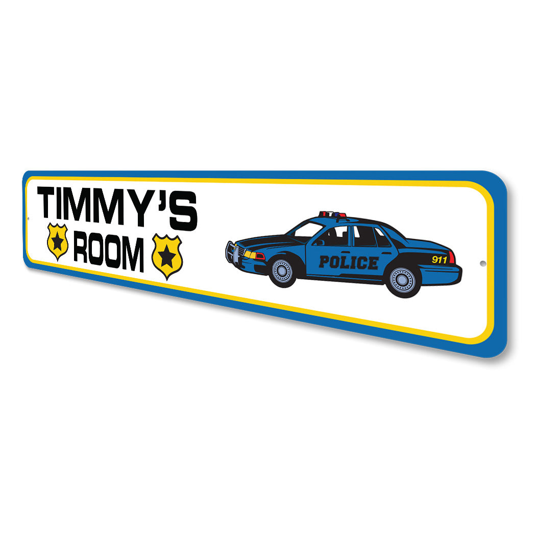 Kid Officer Room Sign Sign