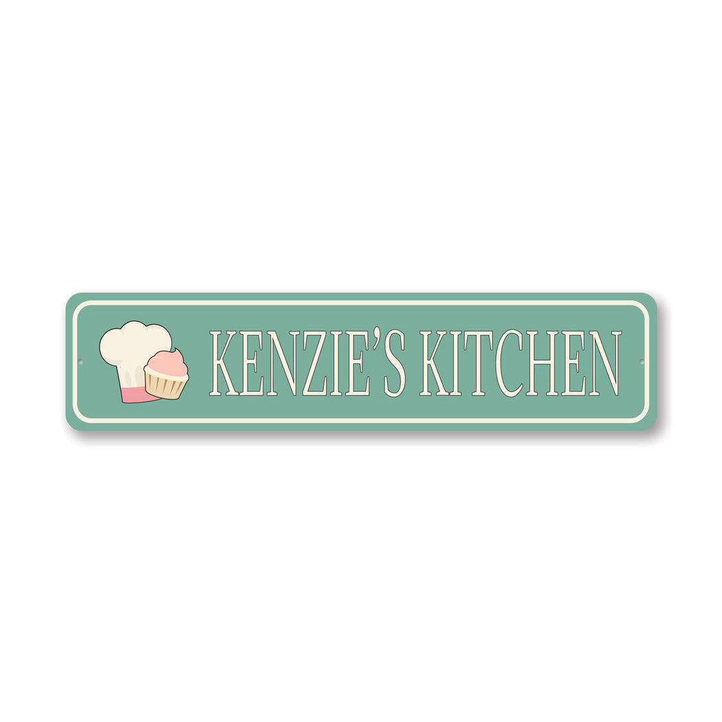Kids Baking Room Metal Sign