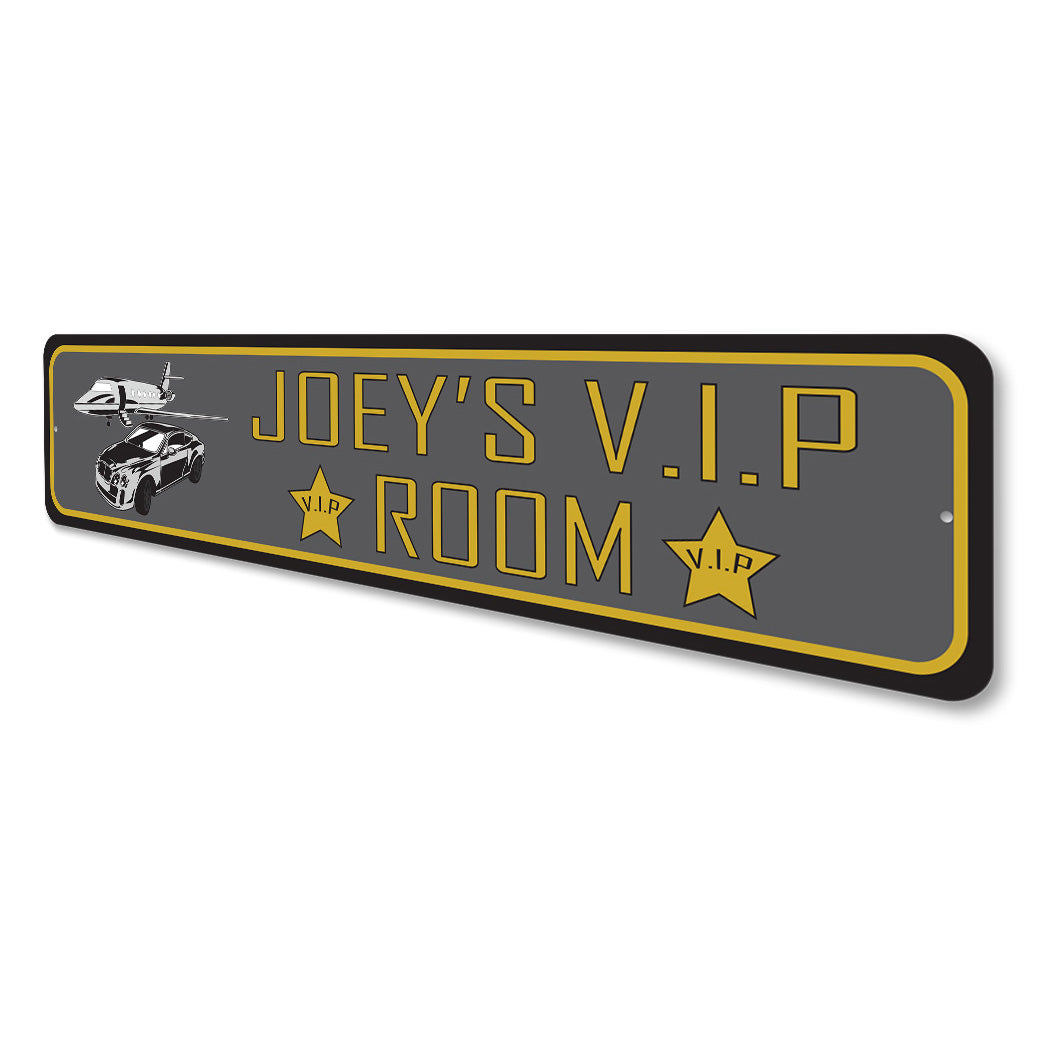 Kid Vip Room Sign