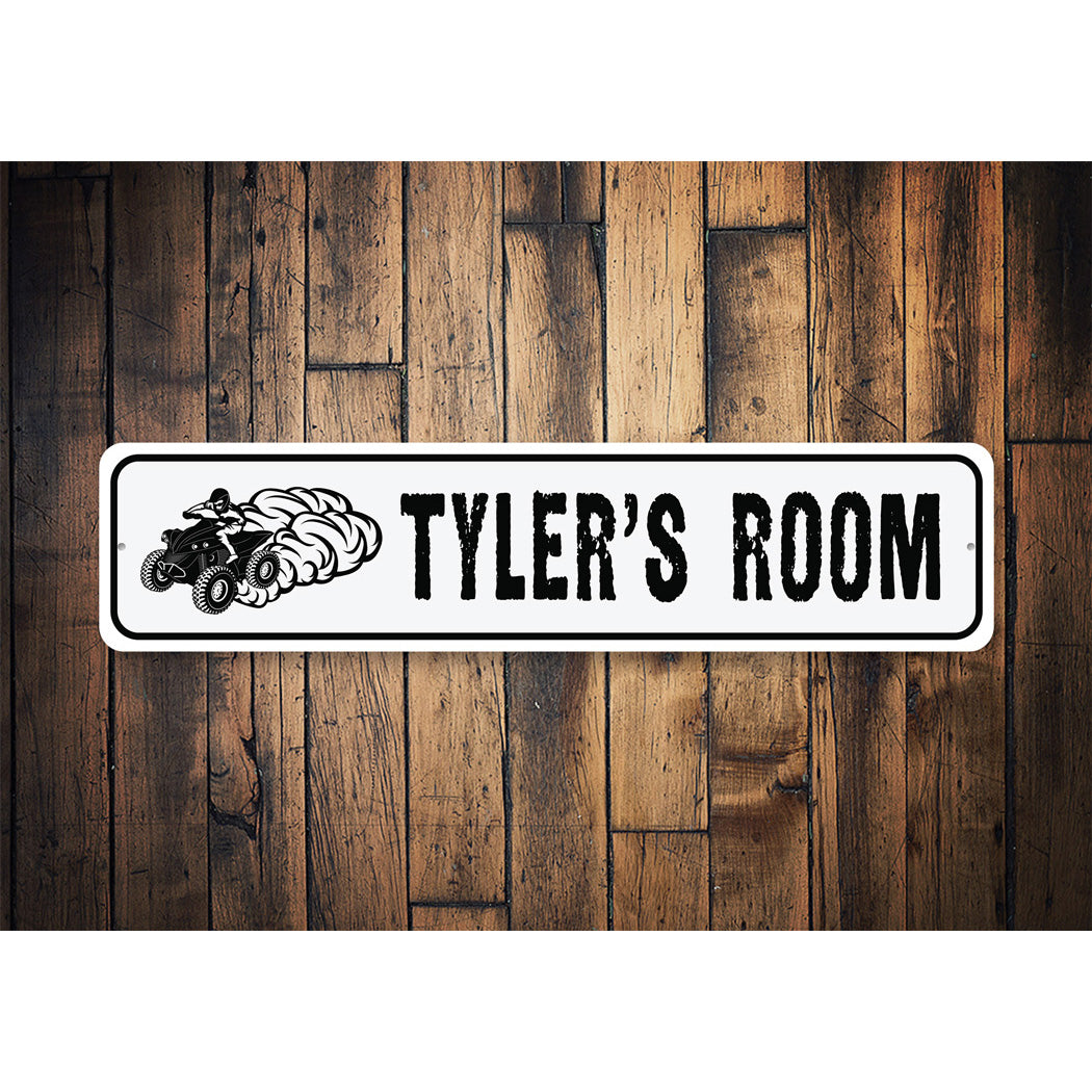 Kid Atv Room Sign