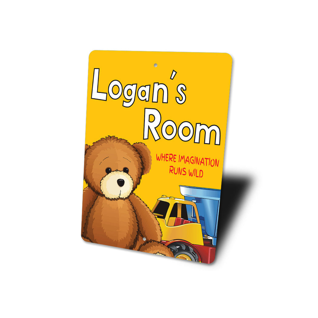 Kid Toy Room Sign Sign