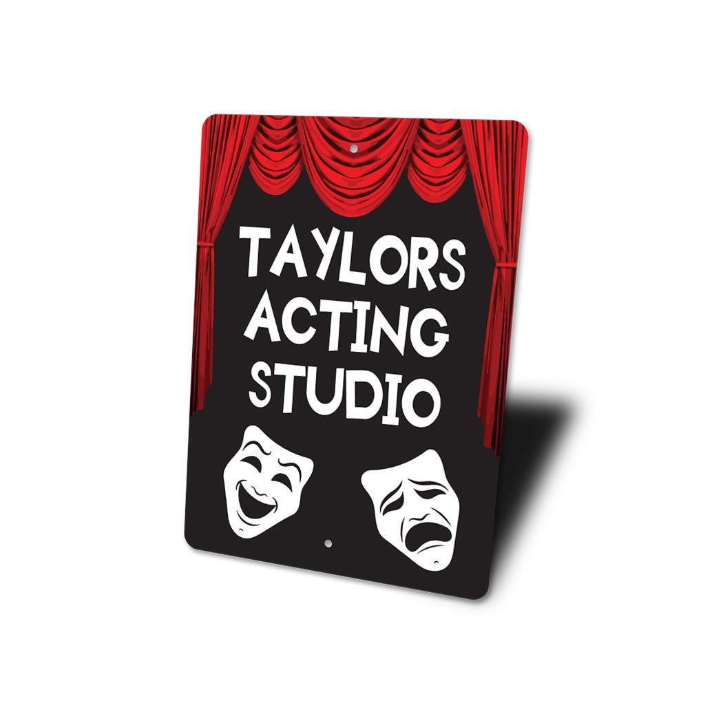 Kid Acting Studio Sign