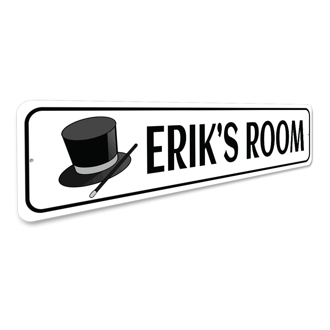 Kid Magician Room Sign Sign
