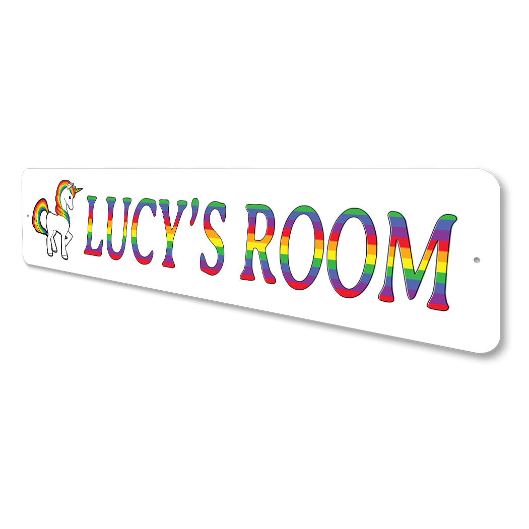 Kid Unicorn Room Sign Sign