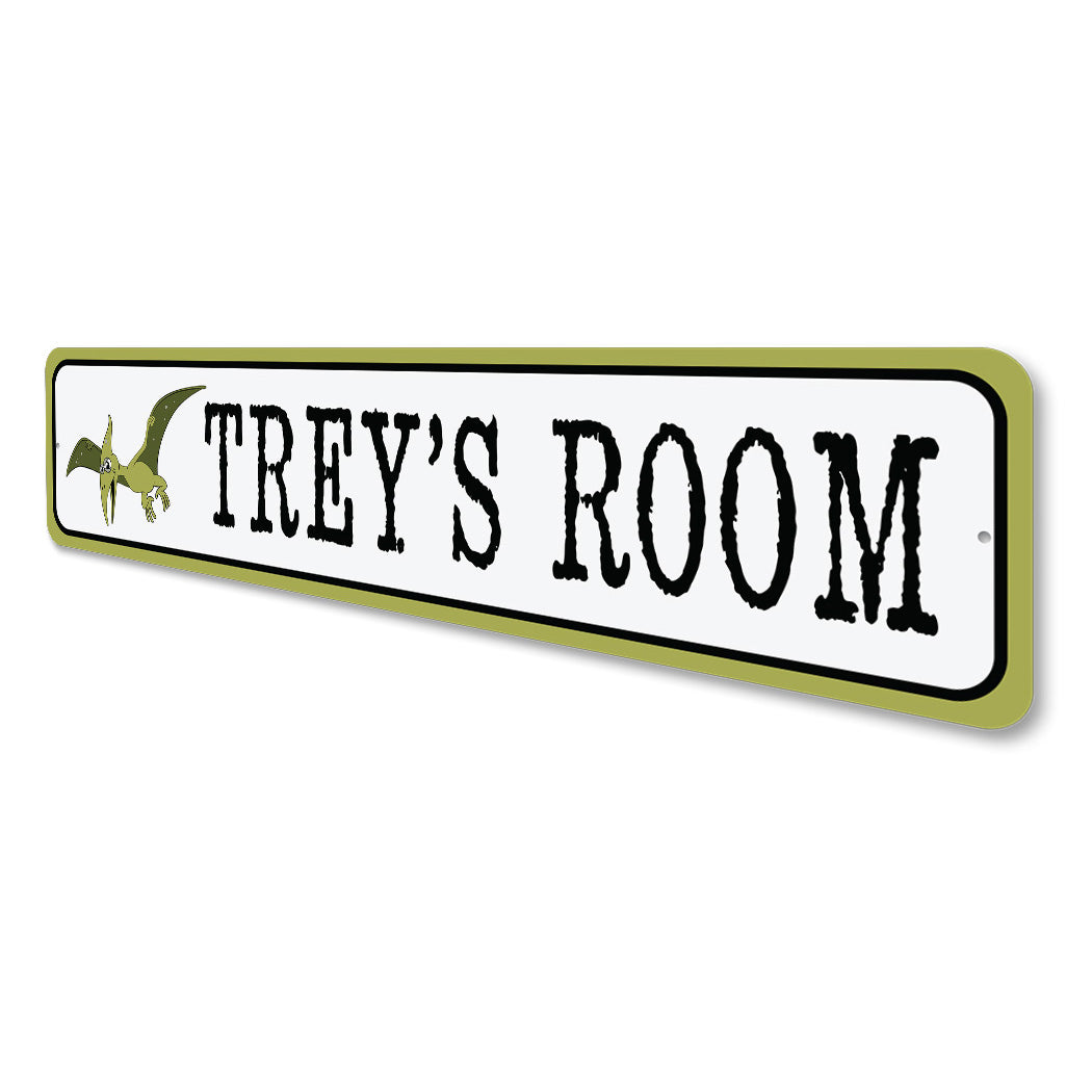 Teridactle Kid Room Sign Sign