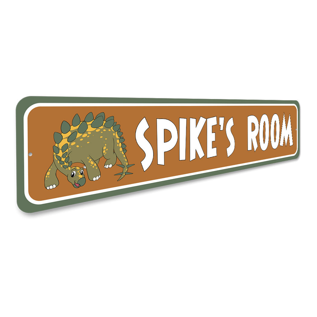 Stegasaraus Kid Room Sign Sign