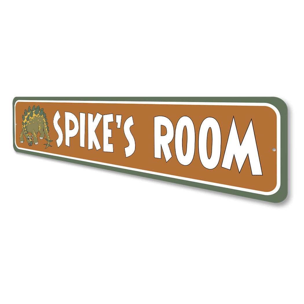 Stegasaraus Kid Room Sign Sign