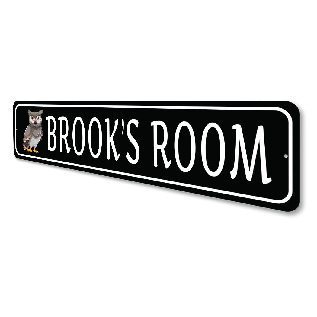 Kid Owl Room Sign Sign