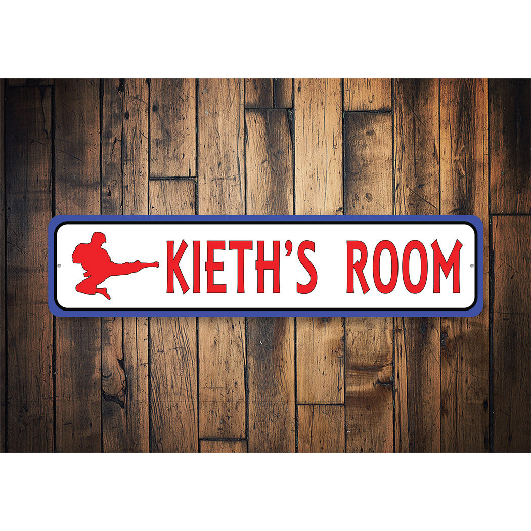 Karate Kid Room Sign