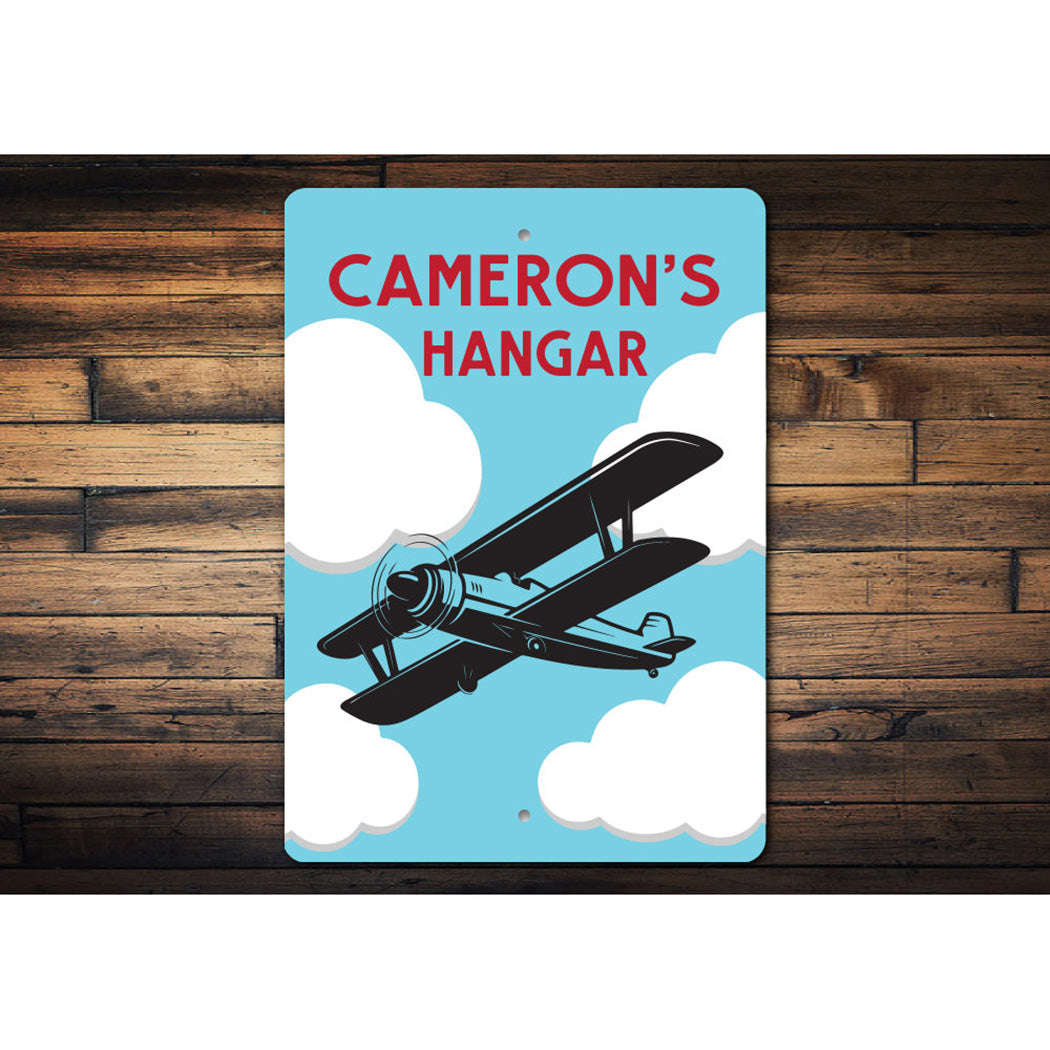 Kids Hangar Sign