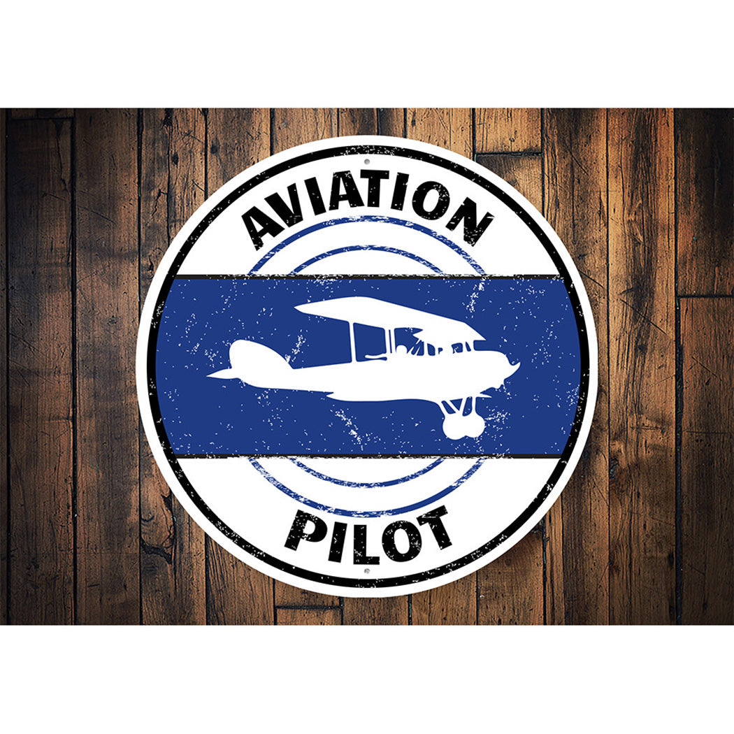 Aviation Pilot Sign
