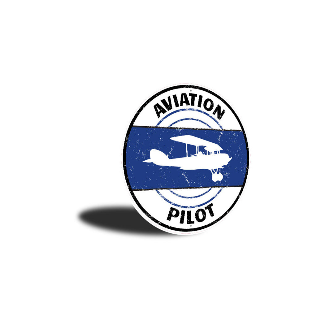 Aviation Pilot Sign