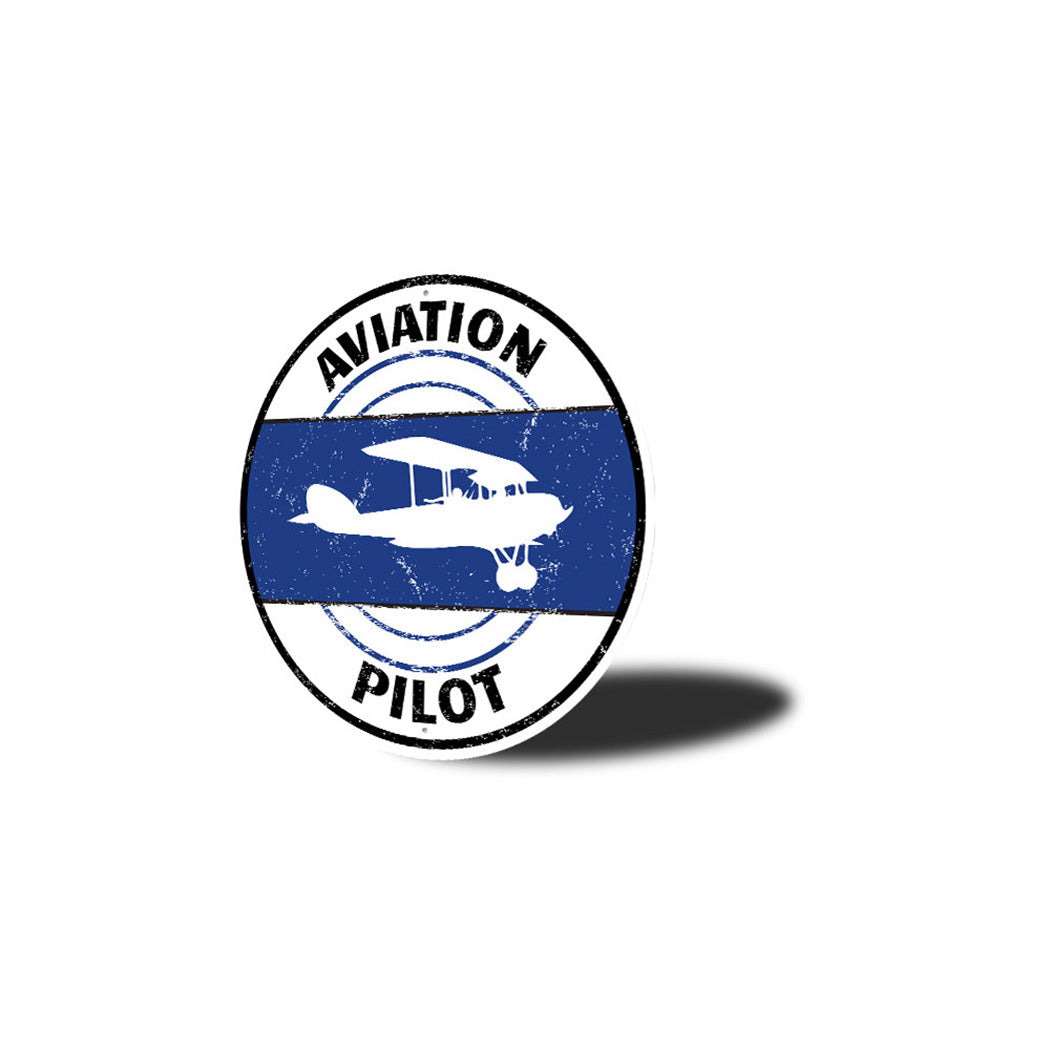 Aviation Pilot Sign