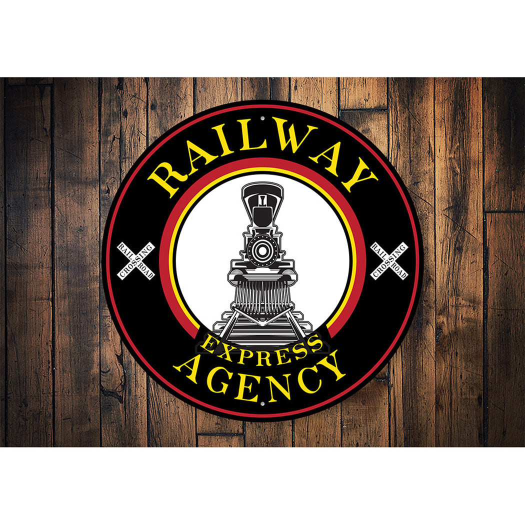 Railway Express Agency Sign