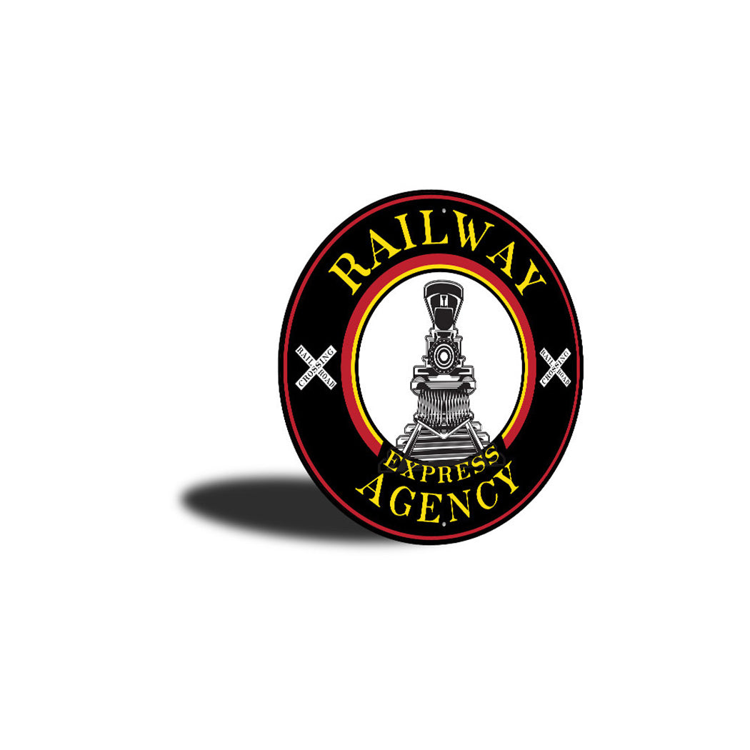 Railway Express Agency Sign