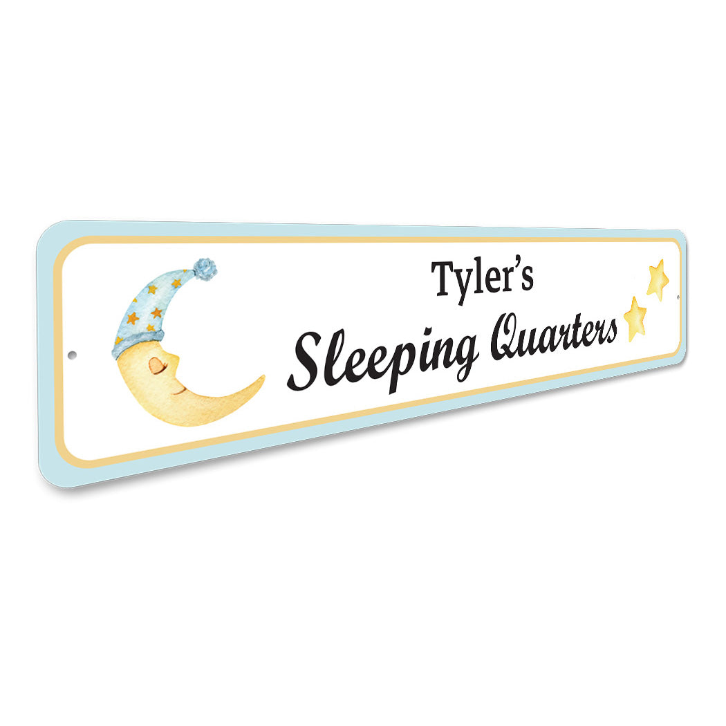 Baby Sleeping Quarters Sign