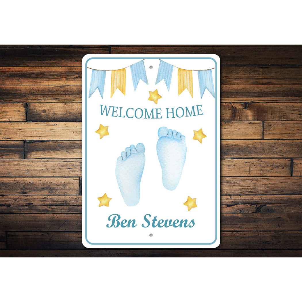 Welcome Home Baby Sign Sign