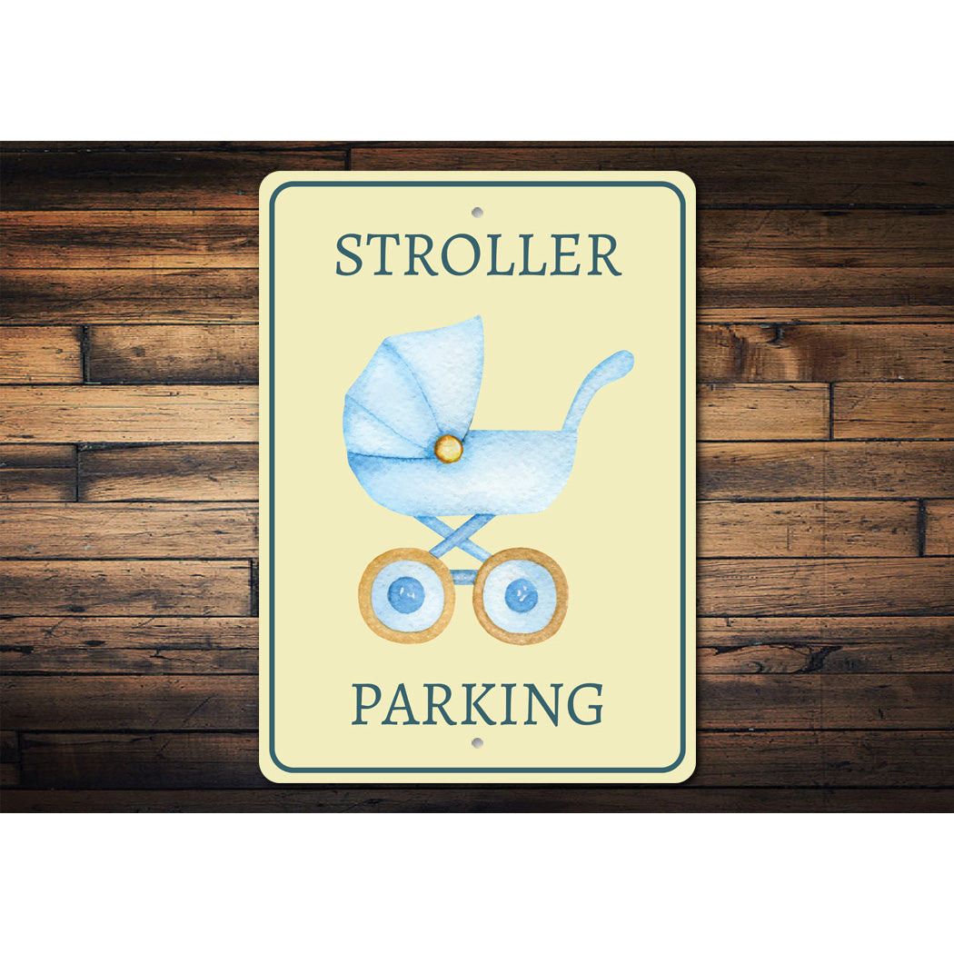 Stroller Parking Sign