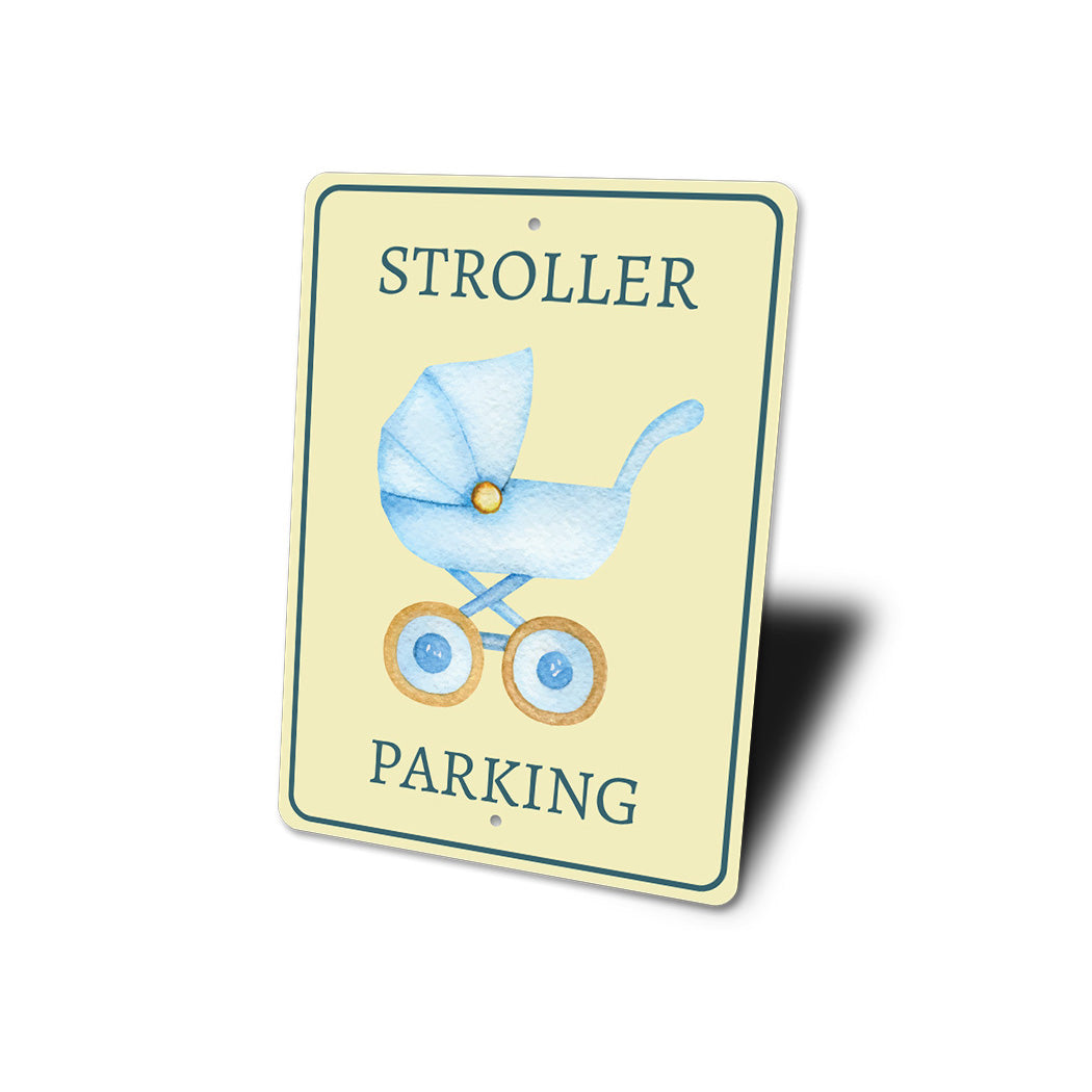 Stroller Parking Sign