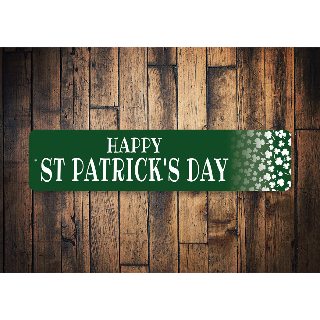 Happy St Patricks Day Year Sign