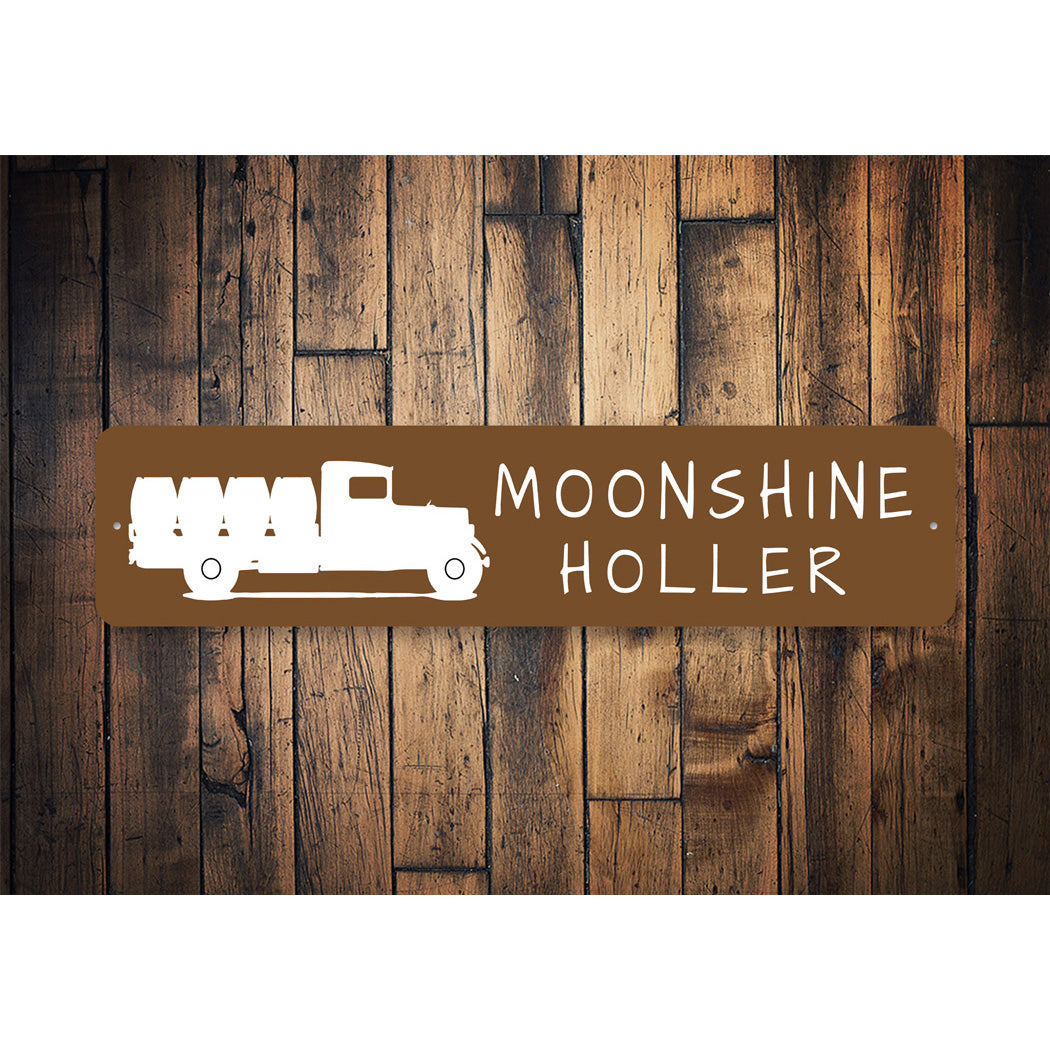 Moonshine Holler Sign