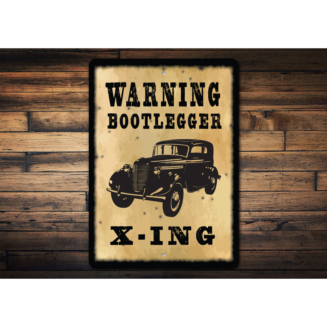 Bootlegger Crossing Sign