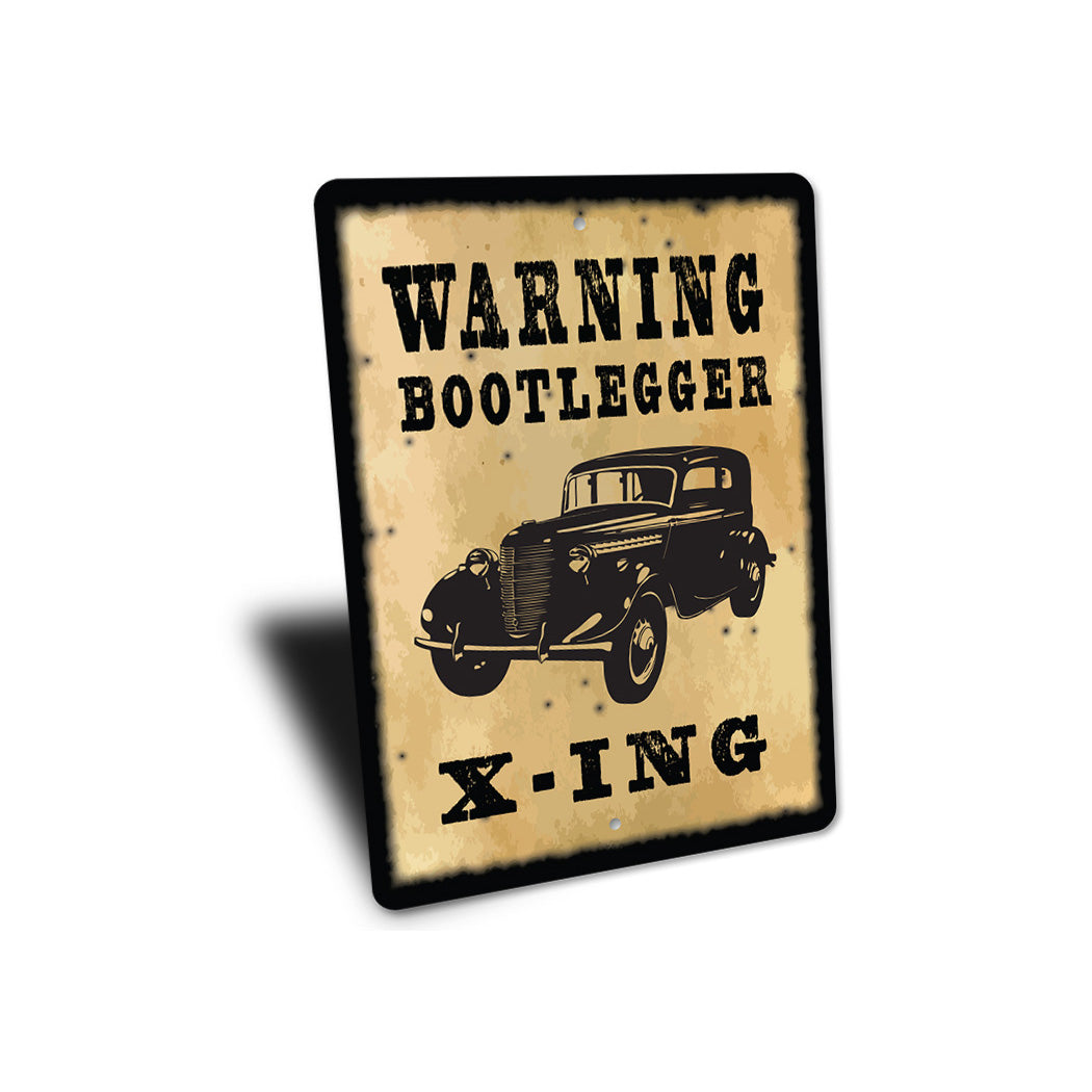 Bootlegger Crossing Sign