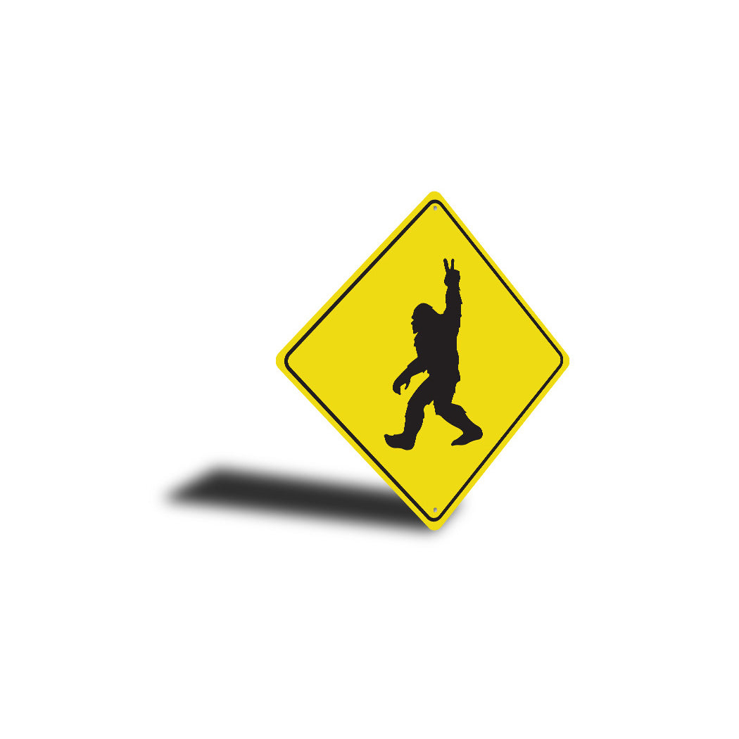 Bigfoot Peace Sign