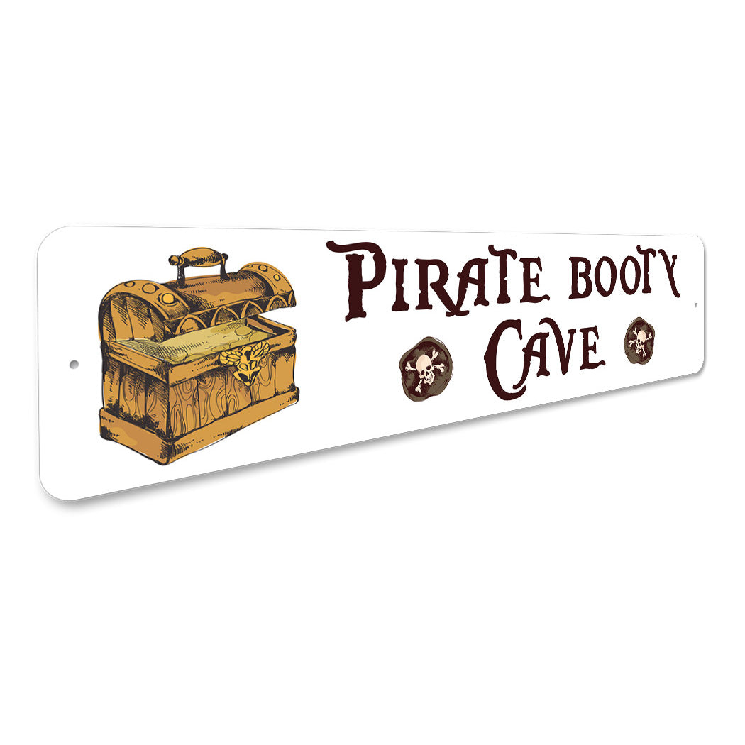 Pirates Booty Cave Sign
