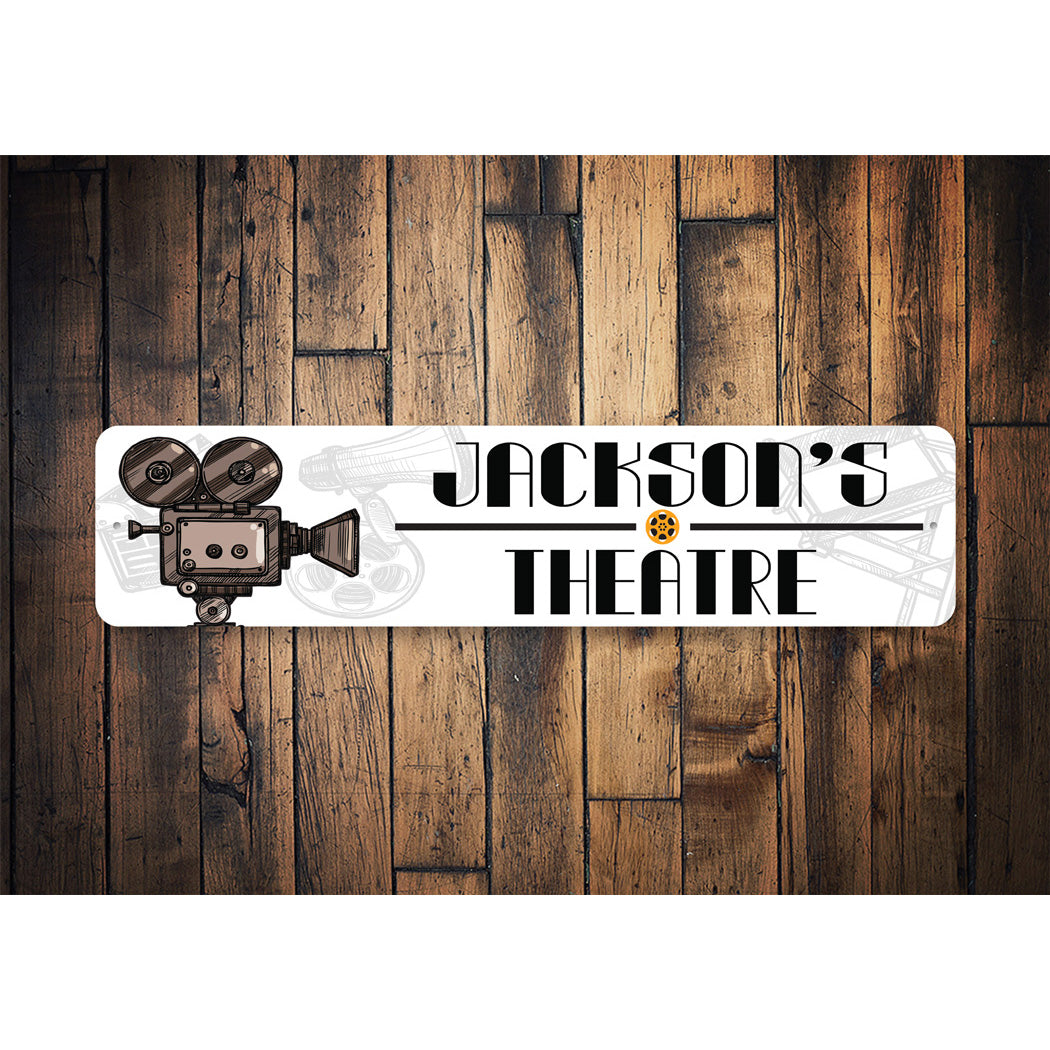 Family Movie Theatre Sign