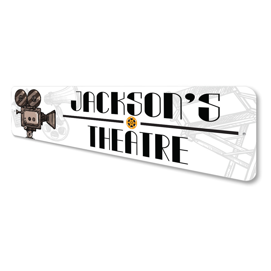 Family Movie Theatre Sign