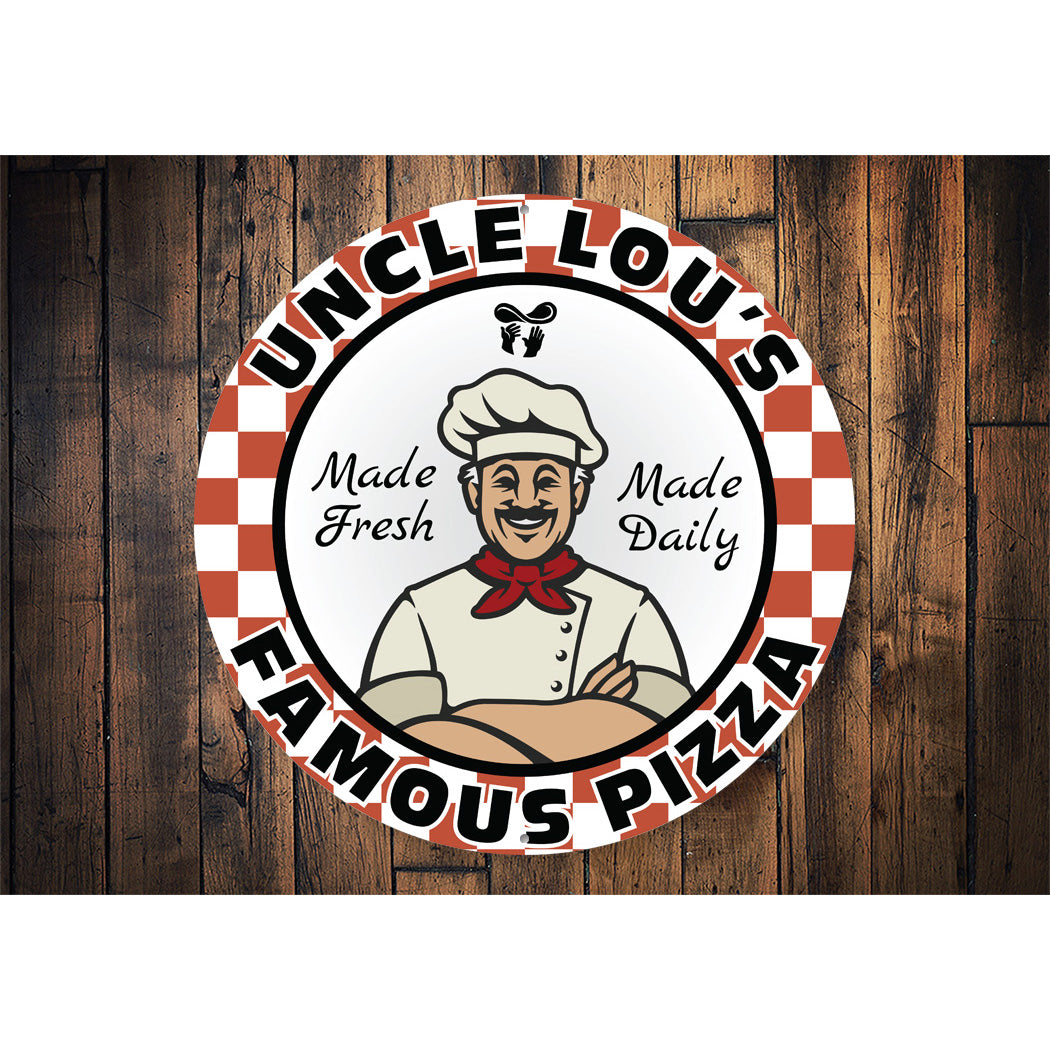Custom Pizza Cook Sign Sign