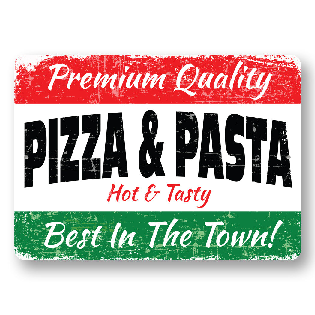 Itallian Pizza And Pasta Sign