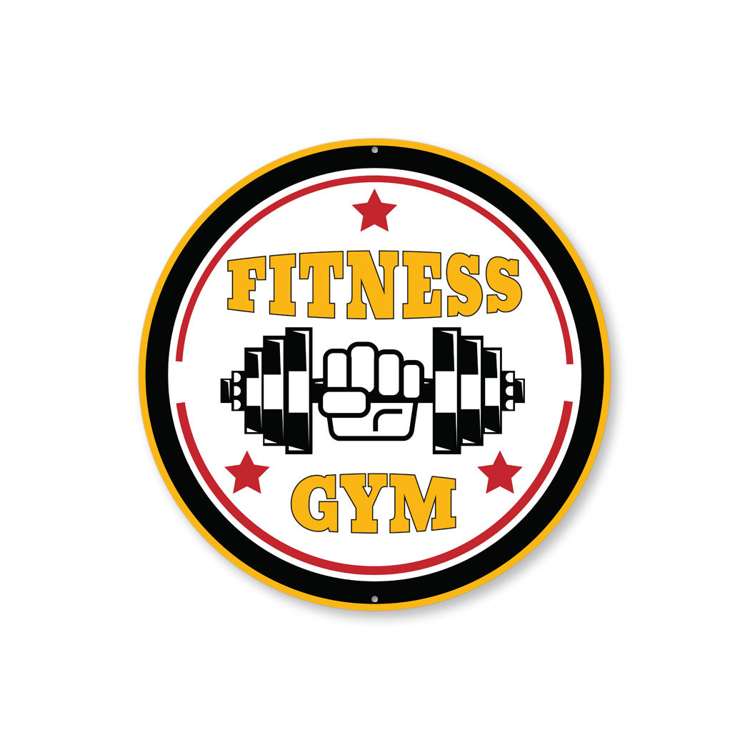 Fitness Gym Sign
