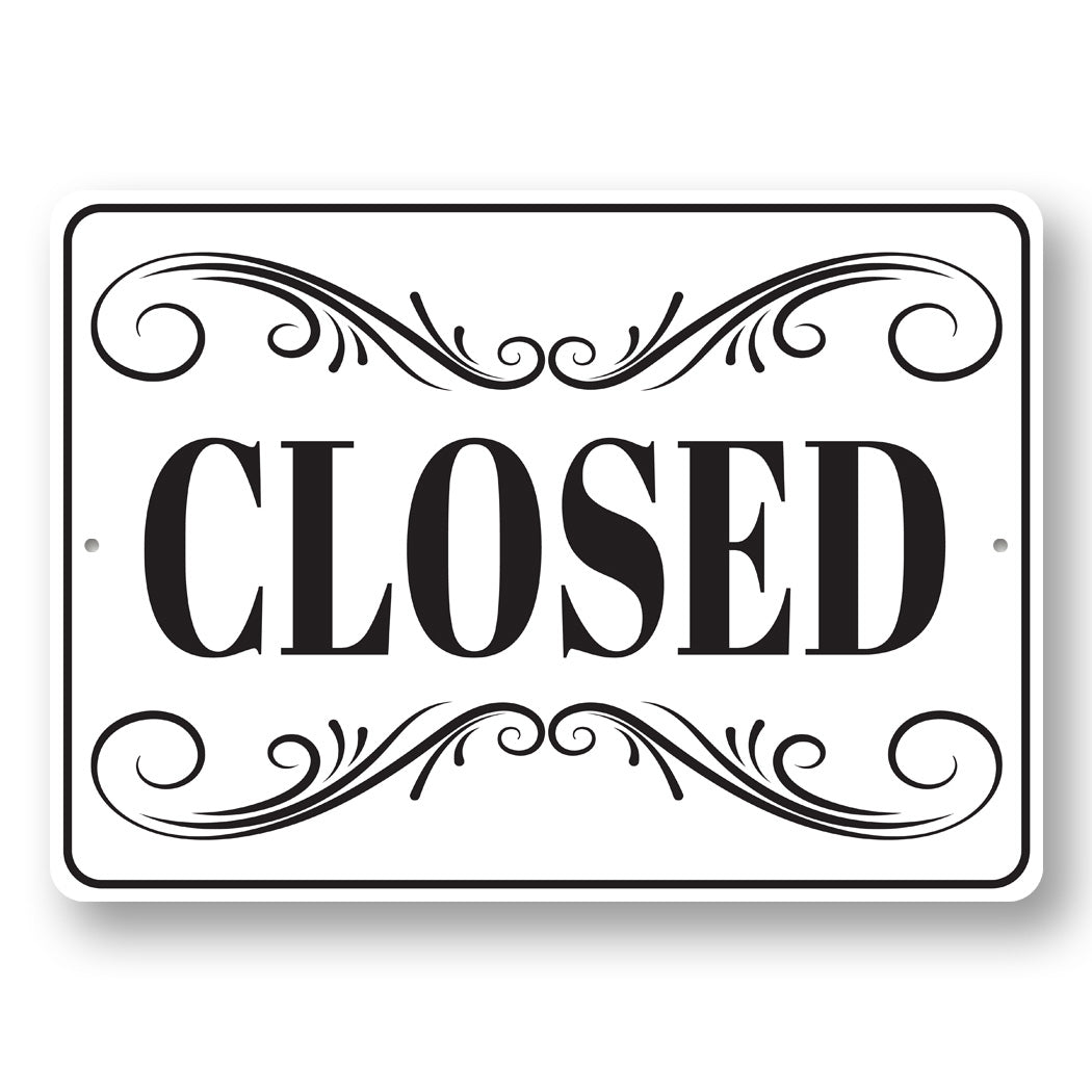 Closed Sign