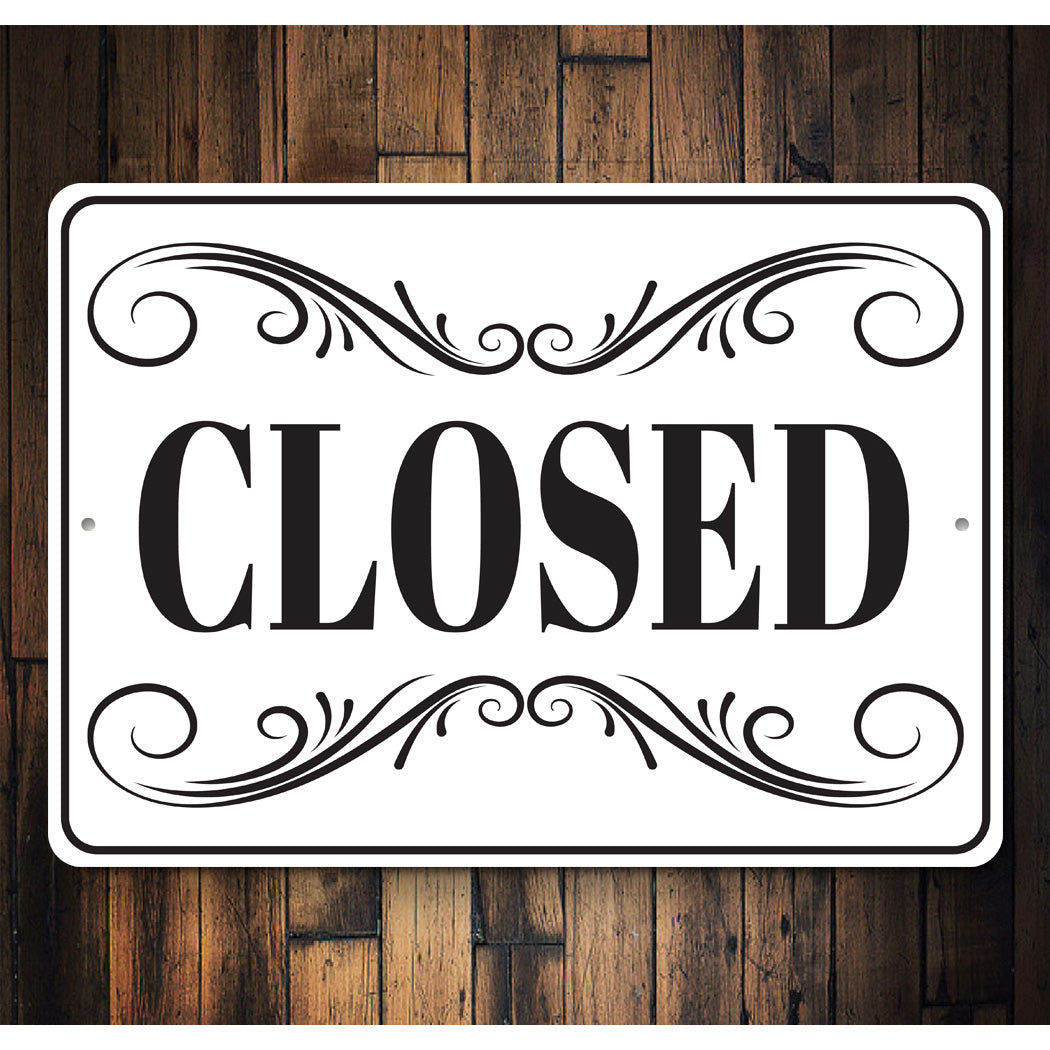 Closed Sign