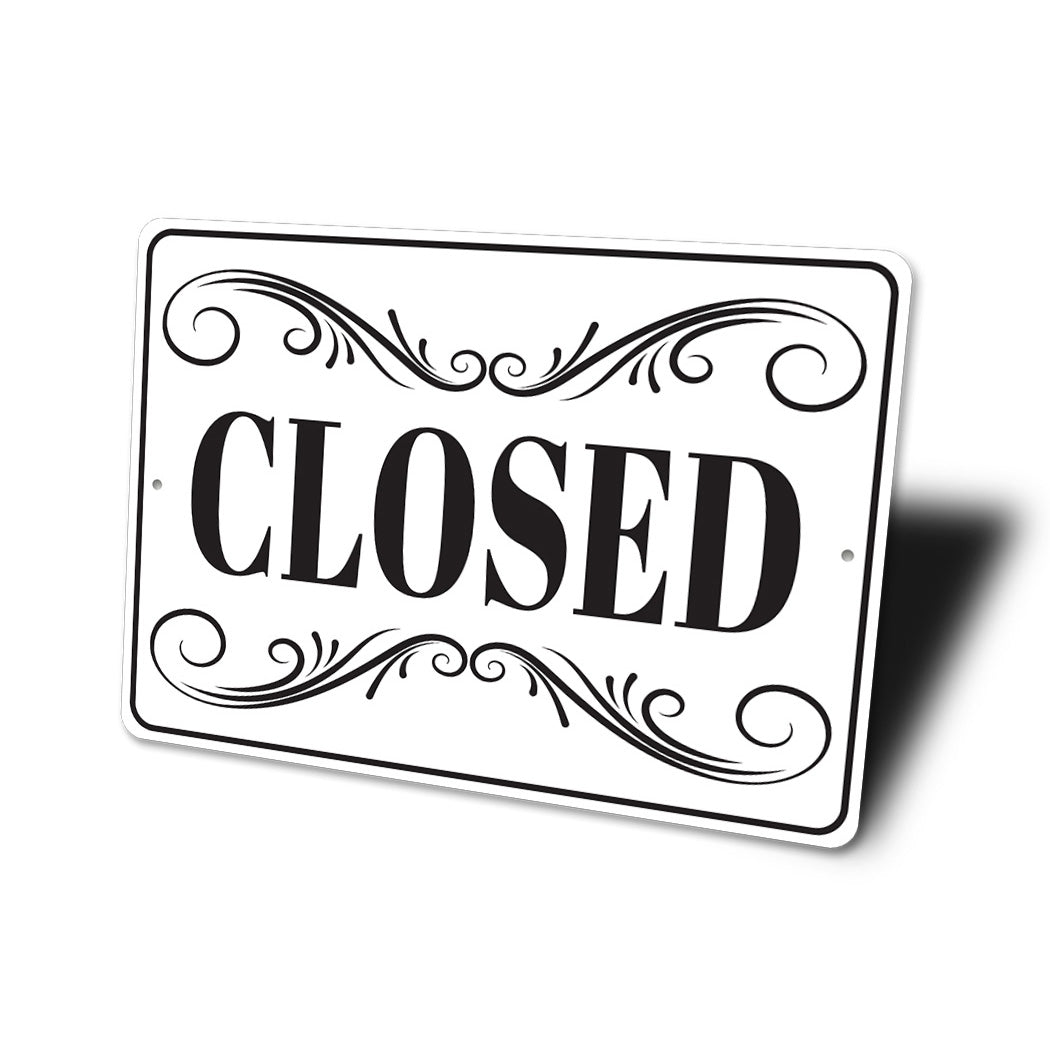 Closed Sign