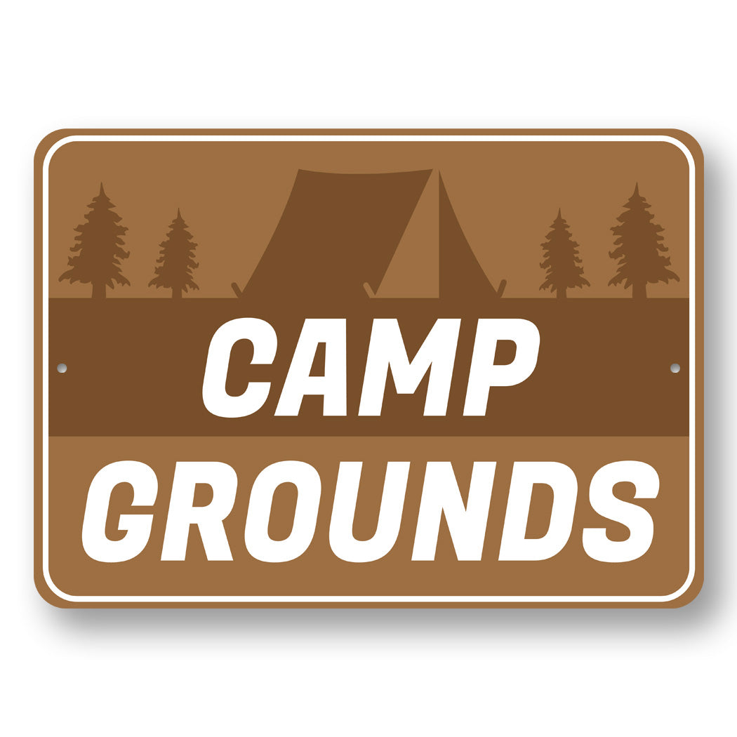 Camp Grounds Sign