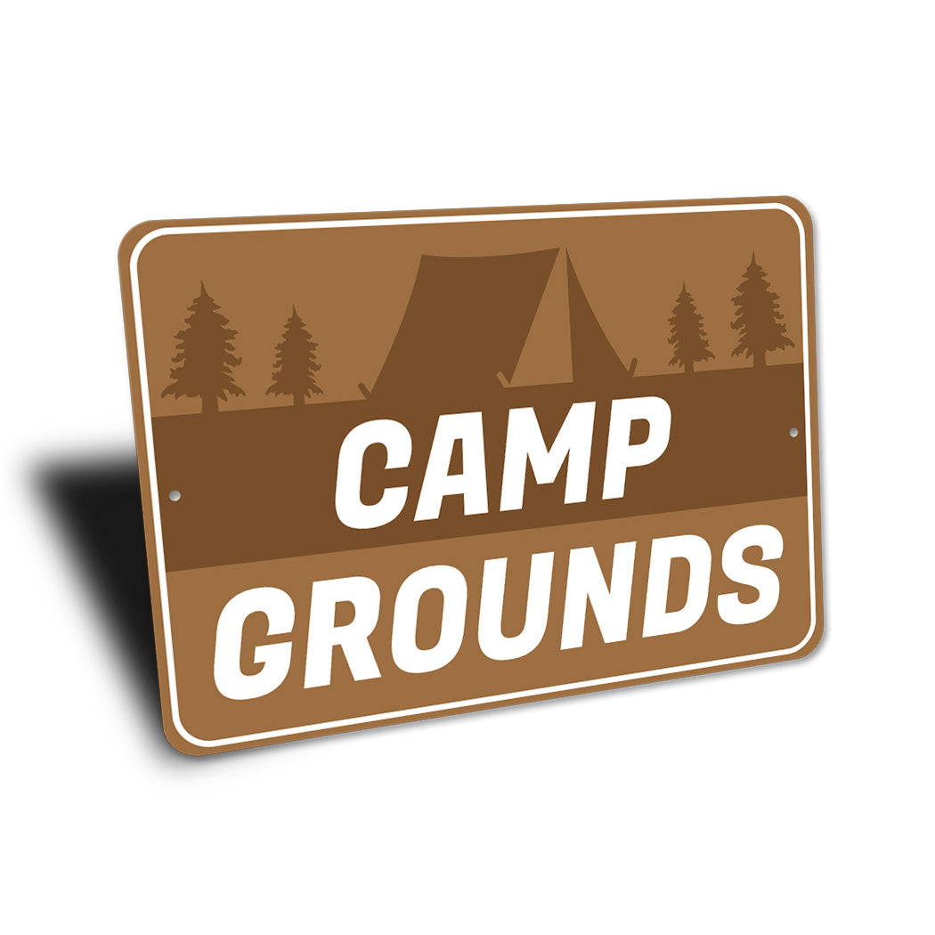Camp Grounds Sign