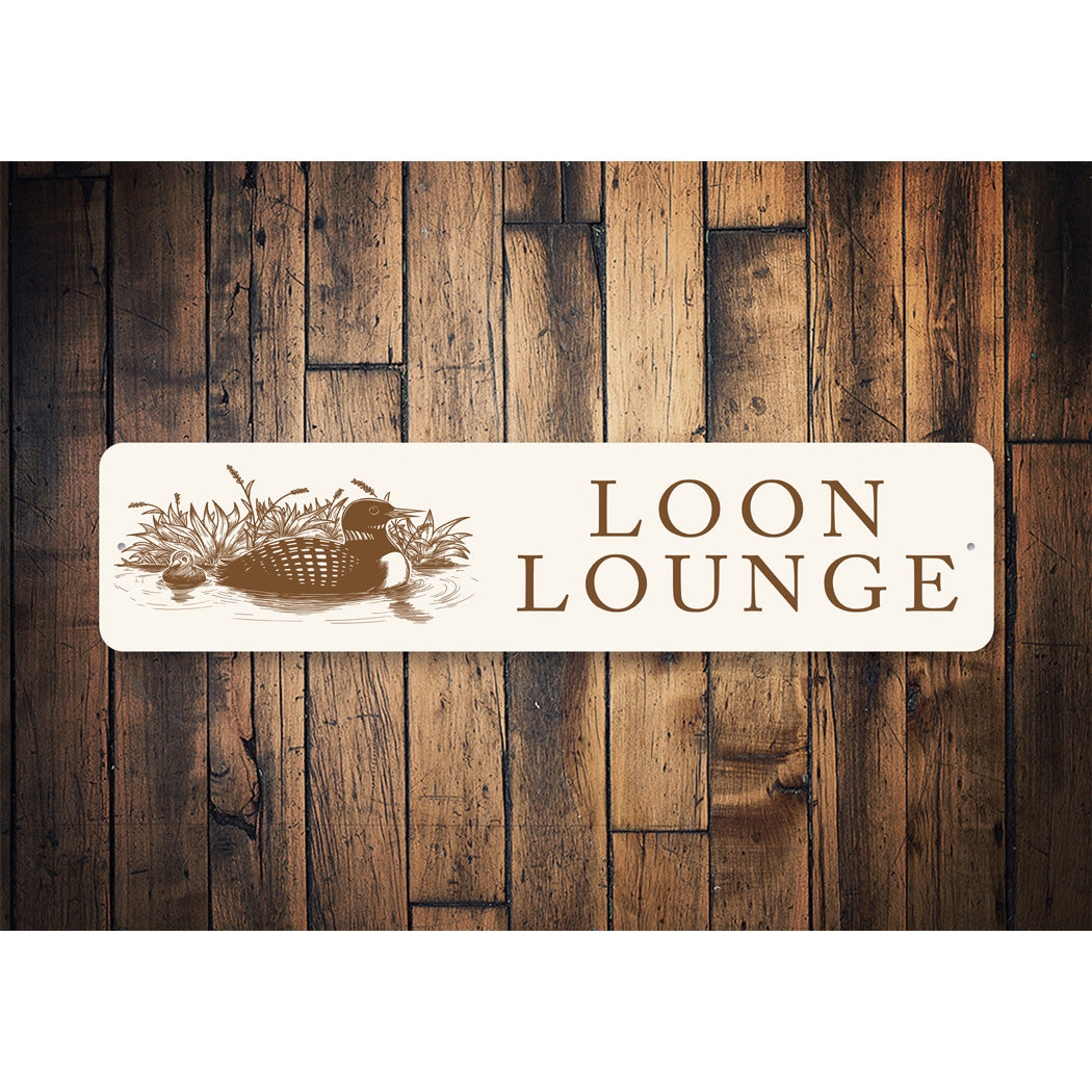 Loon Lounge Sign