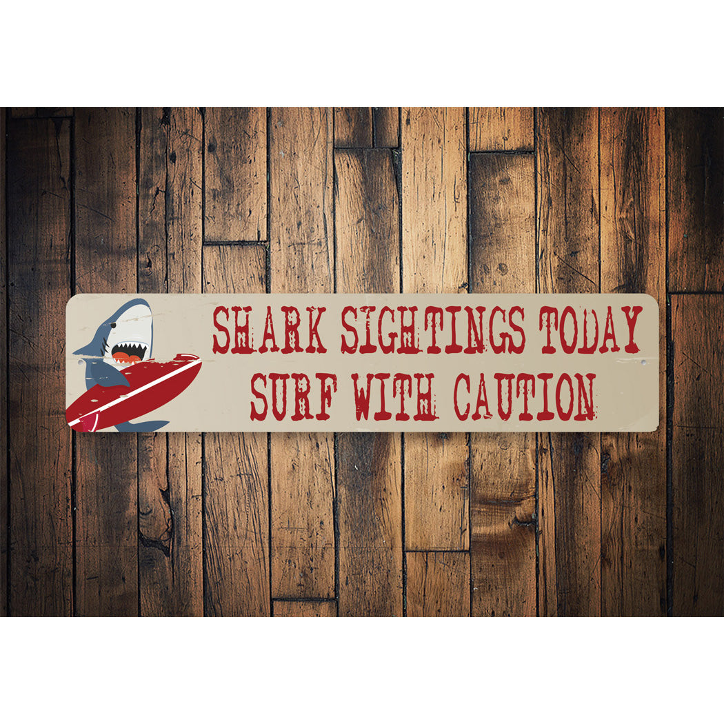 Shark Sighting Sign