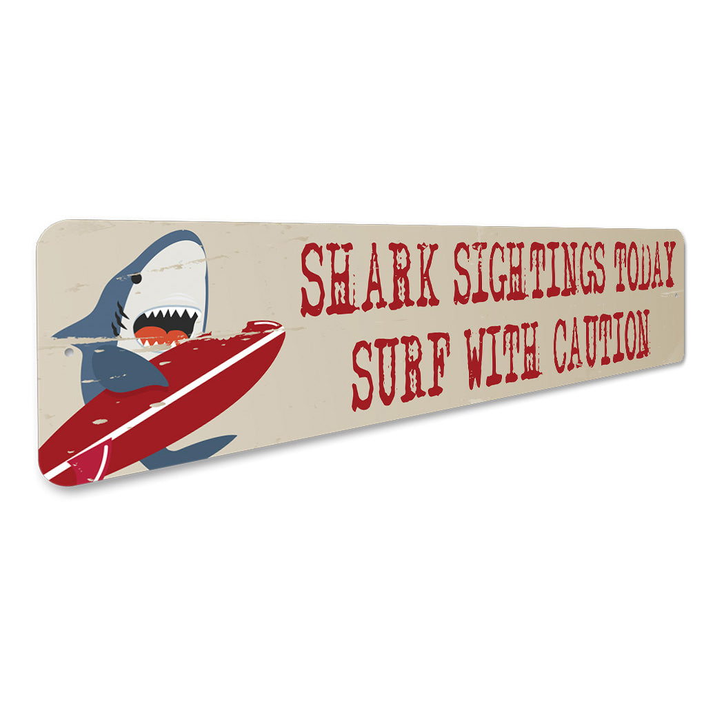 Shark Sighting Sign