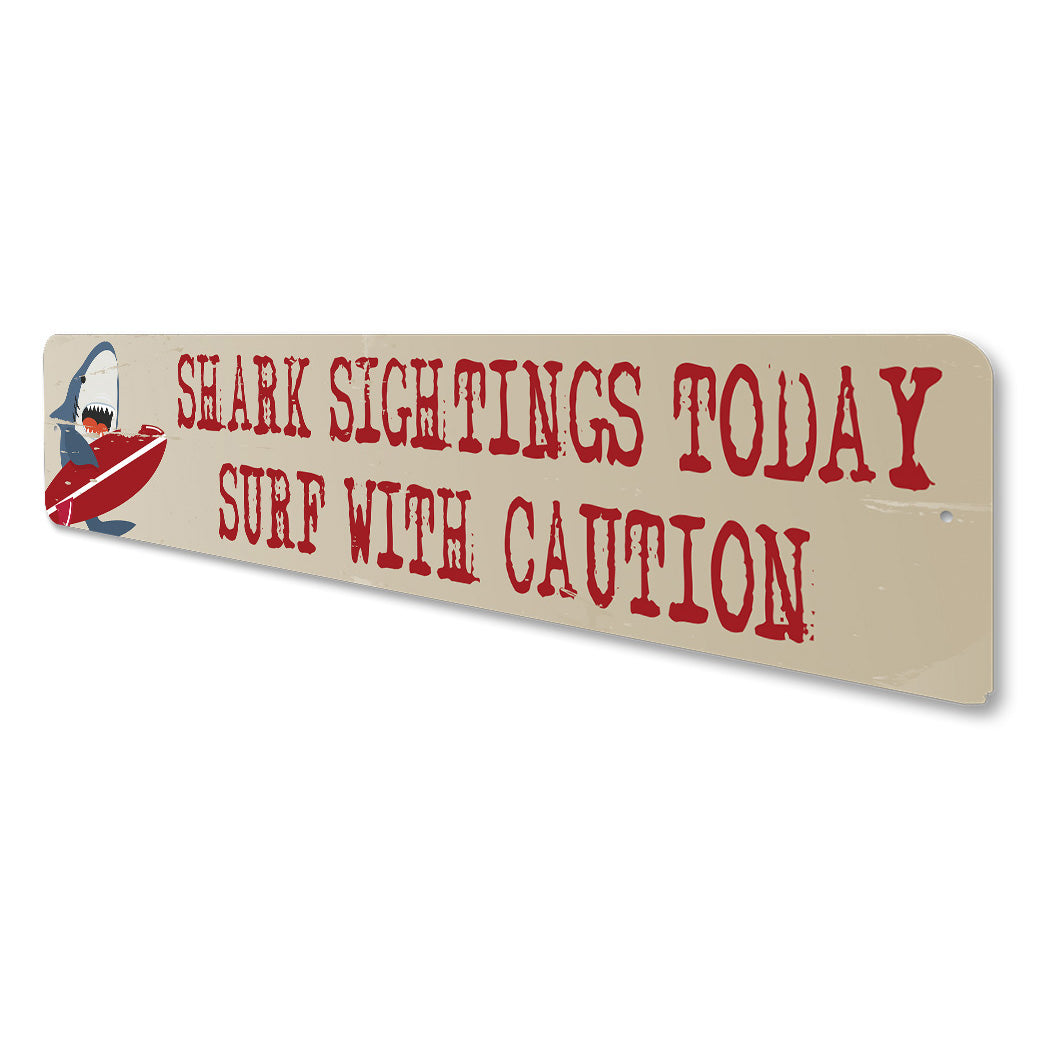 Shark Sighting Sign