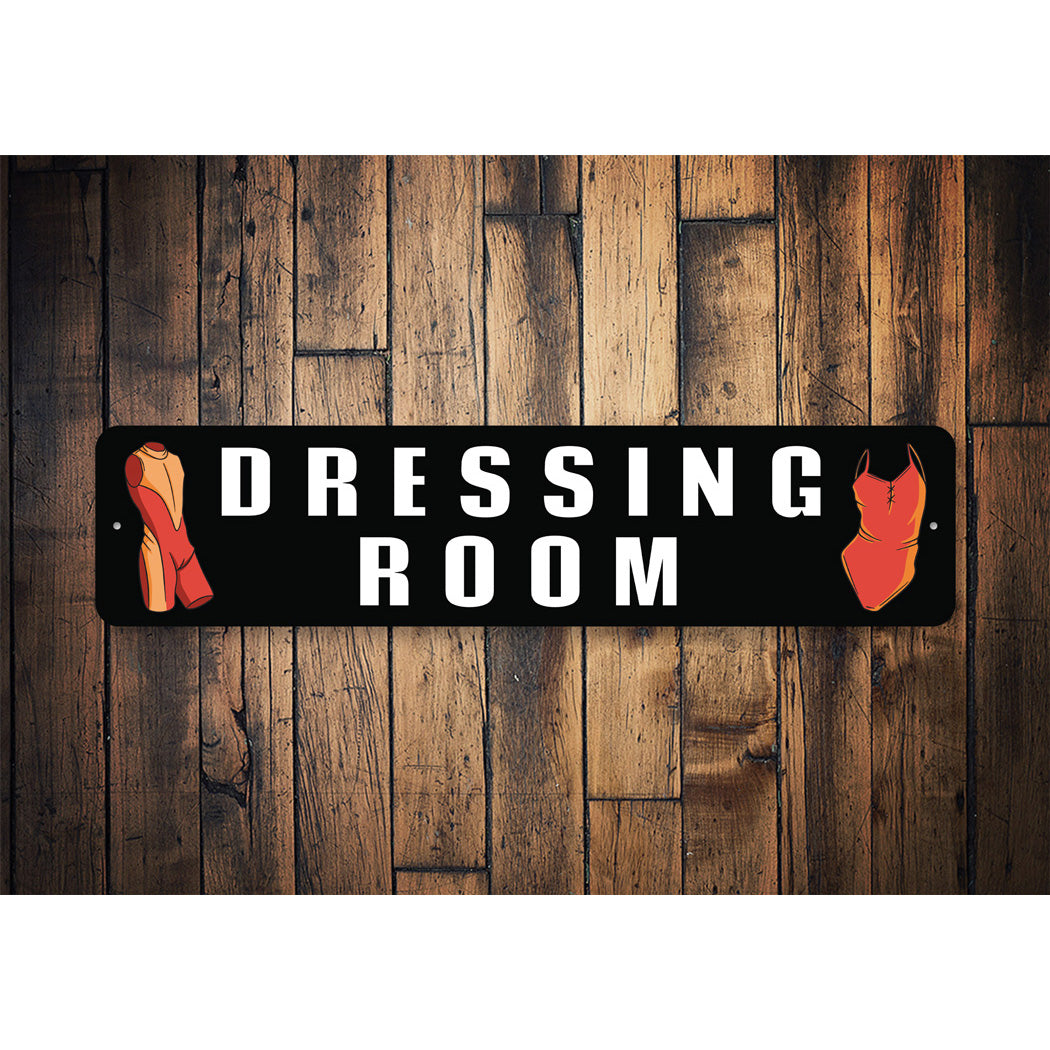 Dressing Room Sign