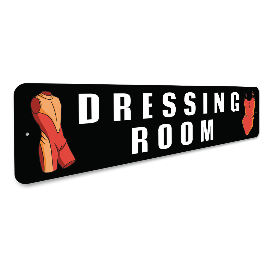 Dressing Room Sign