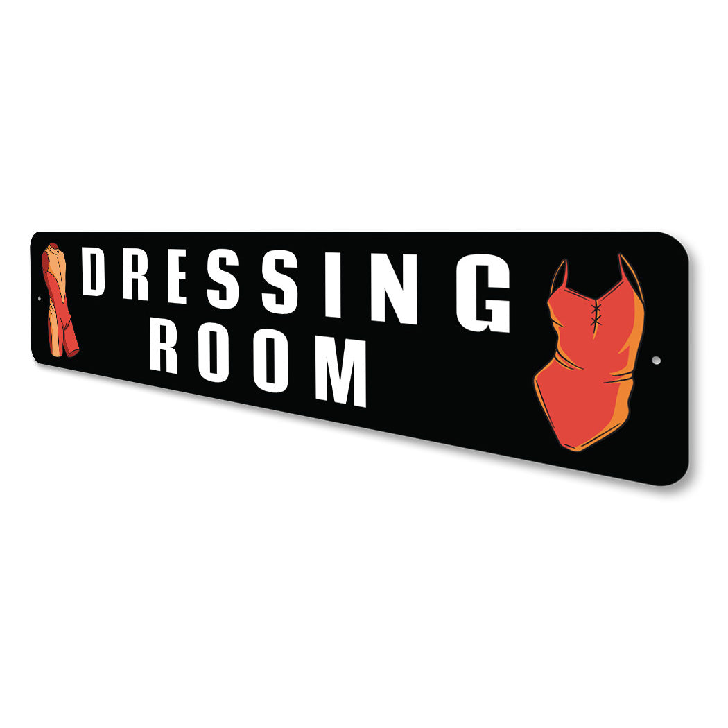 Dressing Room Sign