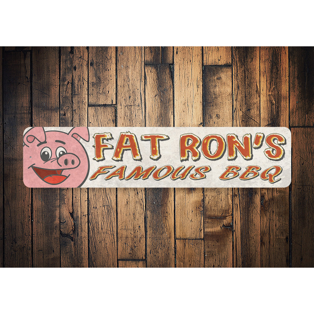 Custom World Famous BBQ Sign